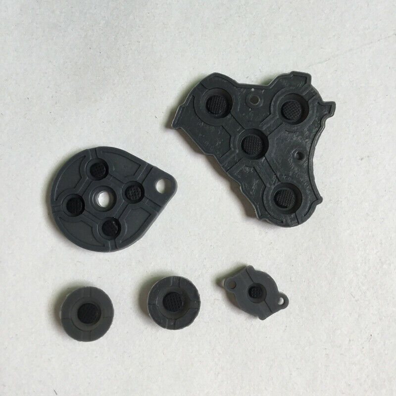 5 Sets Conductive Silicone Button Pads For Nintendo GameCube NGC Controller
