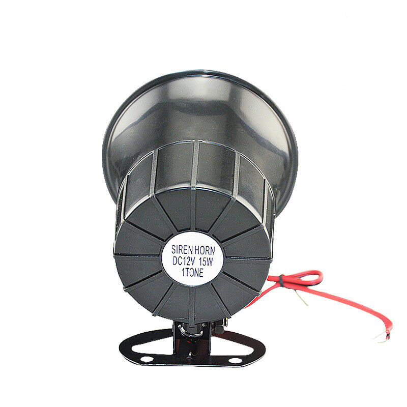 1PCS Siren Horn Speaker DC 12V 15W For Auto car/truck Anti-theft Alarm 110 dB