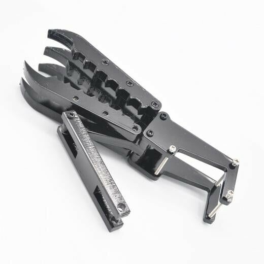 Alloy Simulation Wood Log Gripper Clamp Machine For Huina 580/1580 Excavator RC