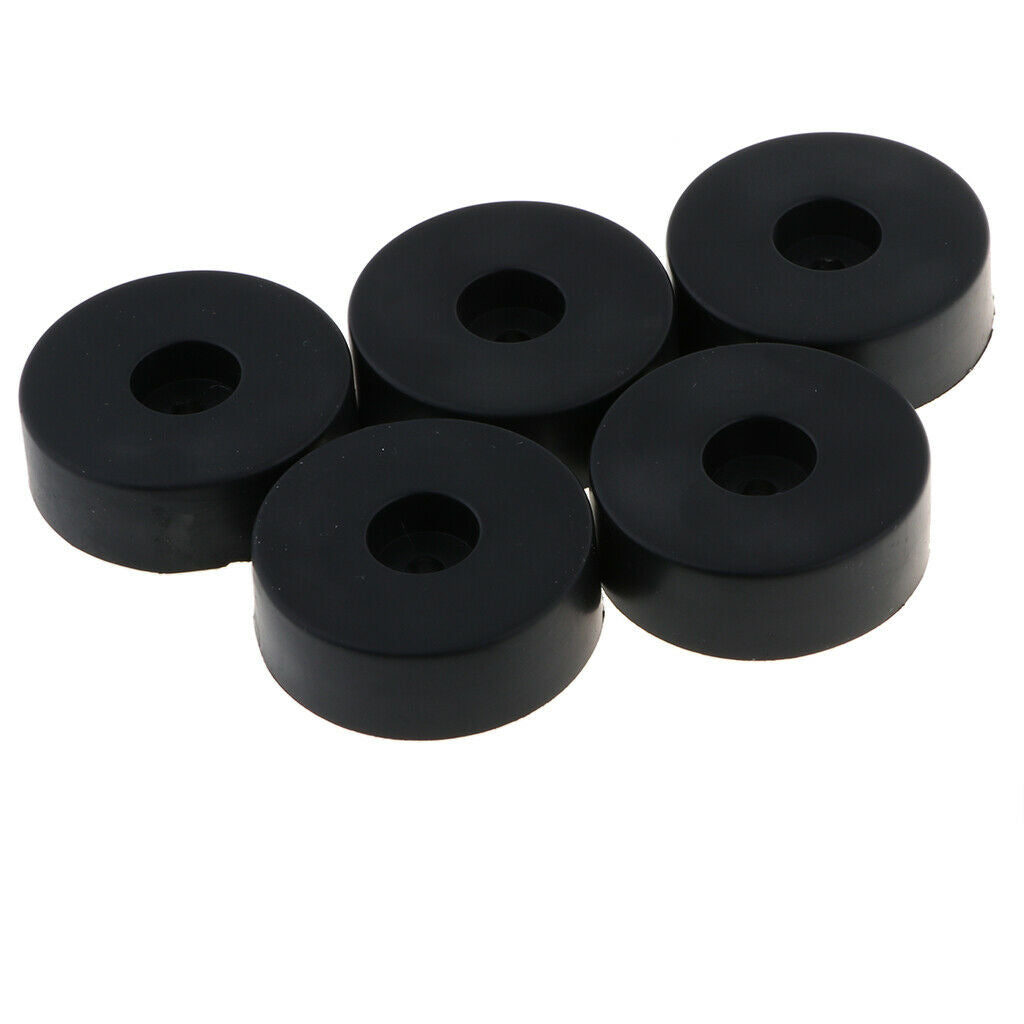 5 Pieces 45x15mm Cabinet Amplifier Speaker Isolation Rubber Feet Pads Base