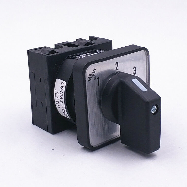 1PCS Universal Cam Switch AC 240V 10A 660V 20A 3 Position (1-2-3) 4 Terminal