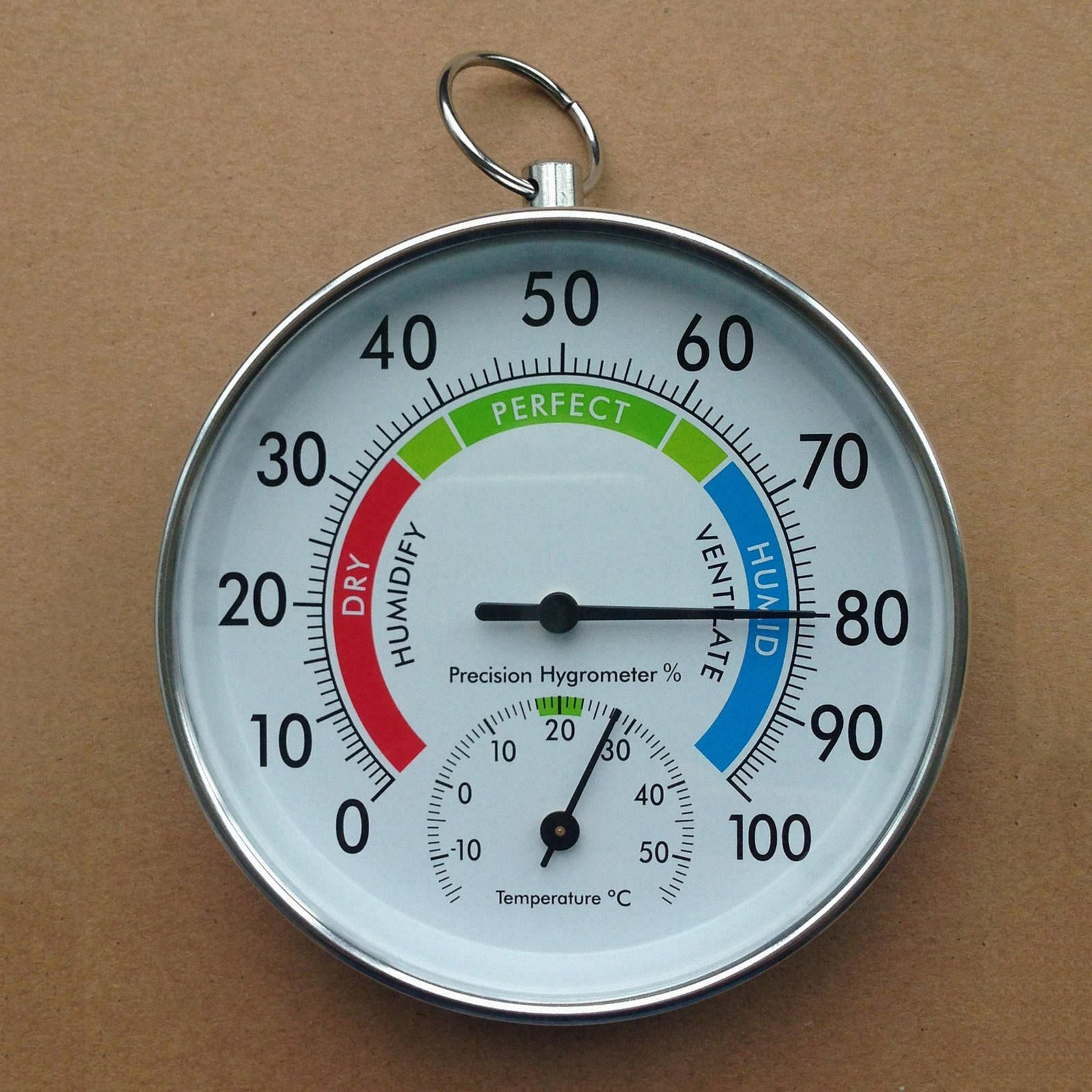 4inch Thermometer Meter Indoor Garden Home Humidity Hygrometer Gauge Monitor
