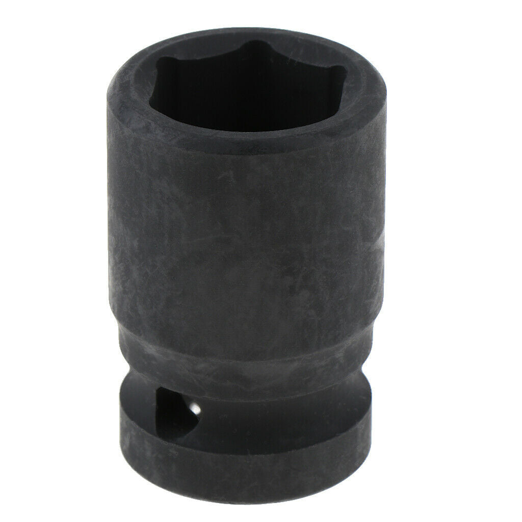 Heavy Duty 1/2'' Drive 17mm 6 Point Hex Deep Impact Metric Socket 38mm Long