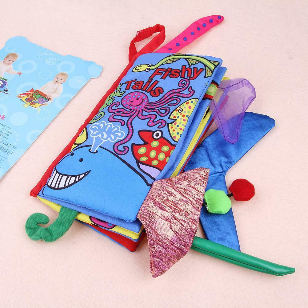 Baby Toys Knowledge Cloth Book Children Room Decorations Educational Toys @
