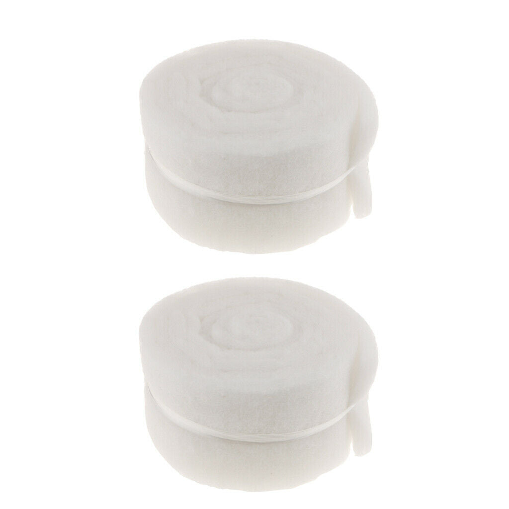 Pack 2 Foam Sponge Cotton Pad Filter Media For Aquarium Fish Tank Pump