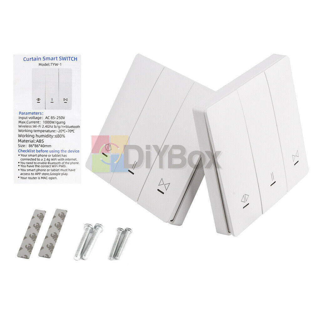 AC 85-250V for Electric Roller Shutter Motor switch With Remote Control Panel