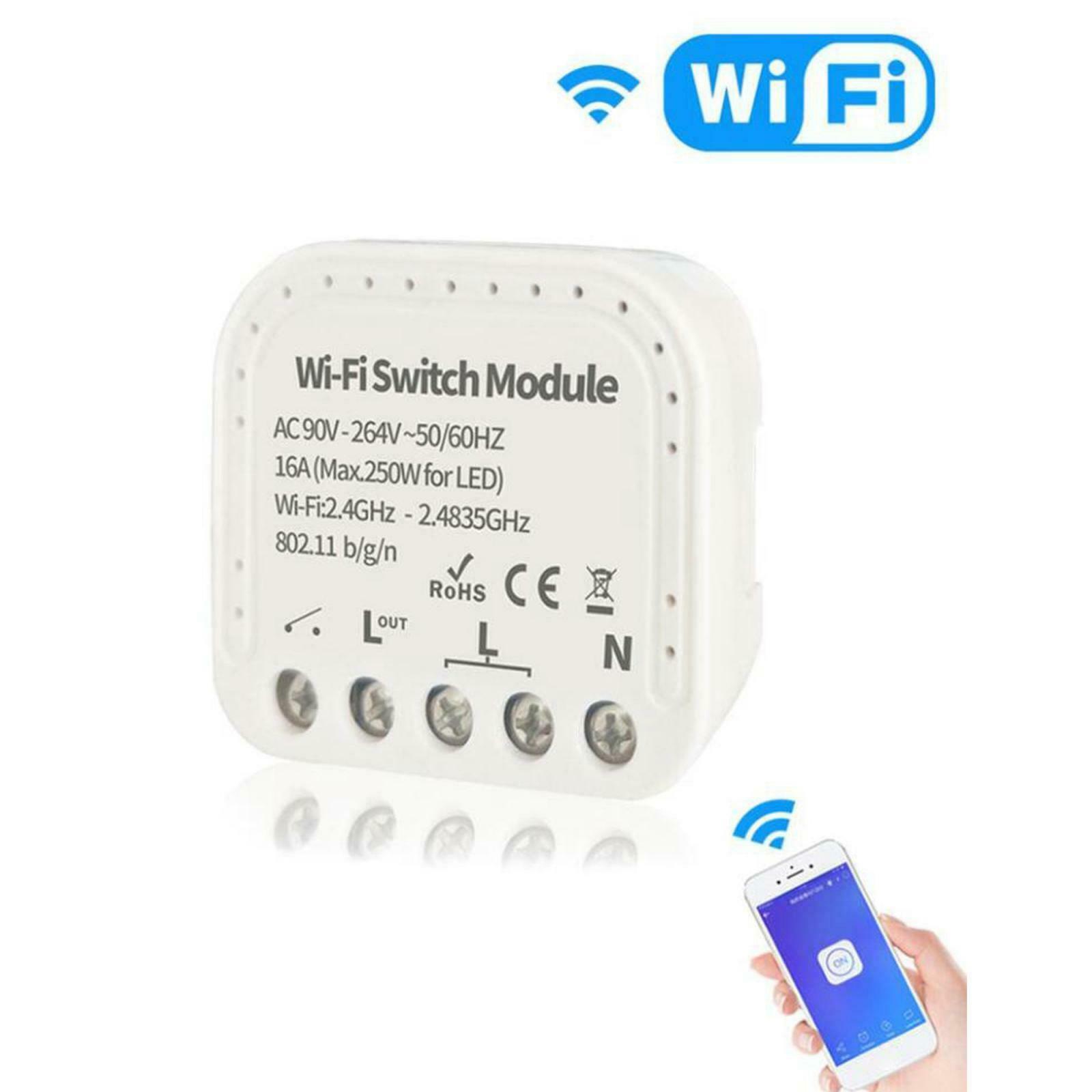 Smart WiFi Dimmer Switch for Smart Home Assistant Voice Control