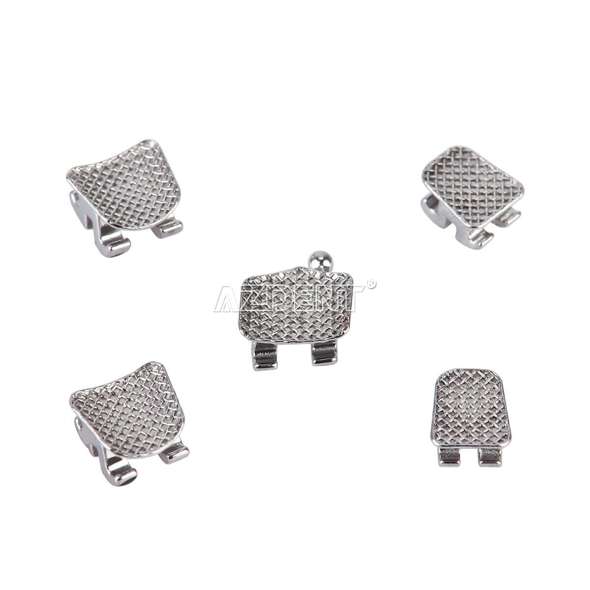 100 Packs AZDENT Dental Orthodontic Bracket Braces Mini Roth 022 Hooks 3