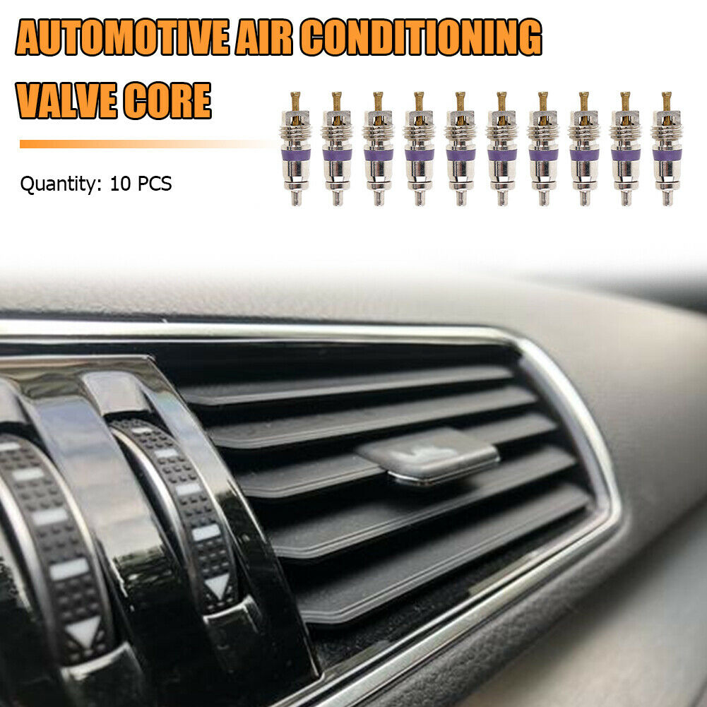 10pcs/lot Universal Copper R134a Car Auto A/C Air Conditioning Valve Cores @