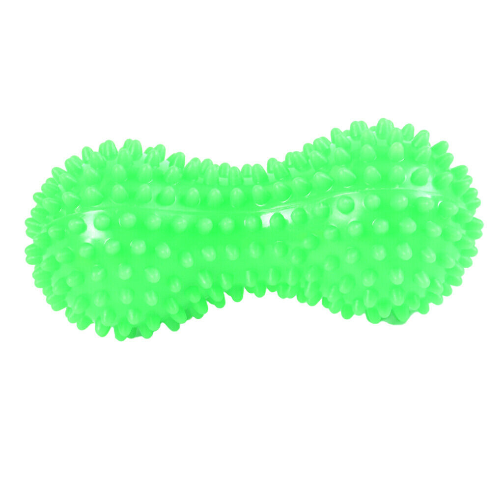 Peanut shape prickly massage balls, deep tissue foot