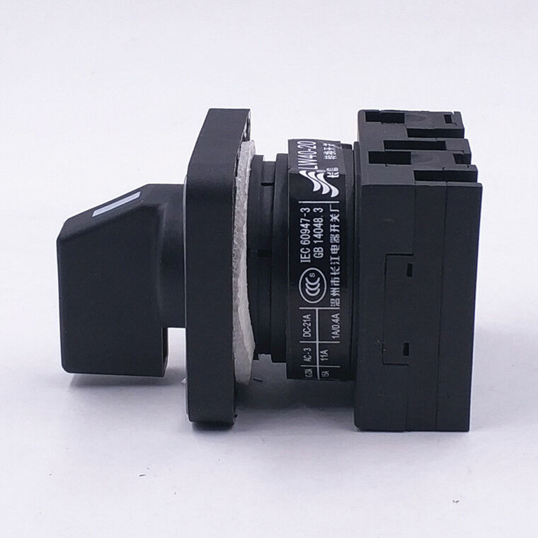 1PCS Universal Cam Switch AC 240V 10A 660V 20A 3 Position (1-2-3) 4 Terminal