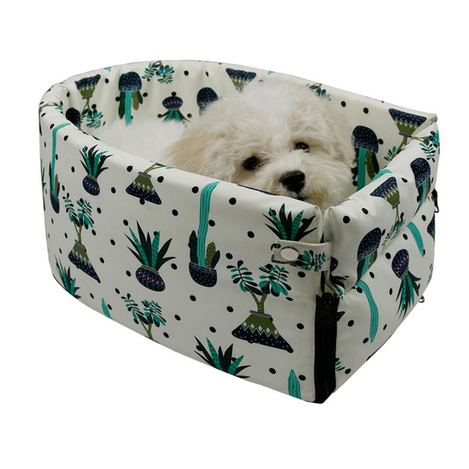 Dog Car Carrier Pet Booster Seat Mat Crate for SUV Car Armrest Cage House
