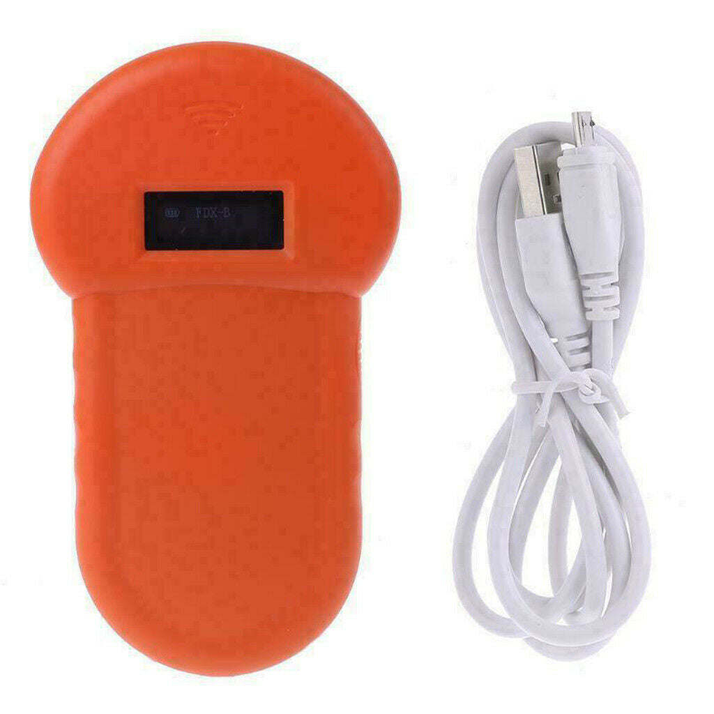 Pet ID Reader Microchip Digital Scanner FDX-B for Dog Cat Pig Identification