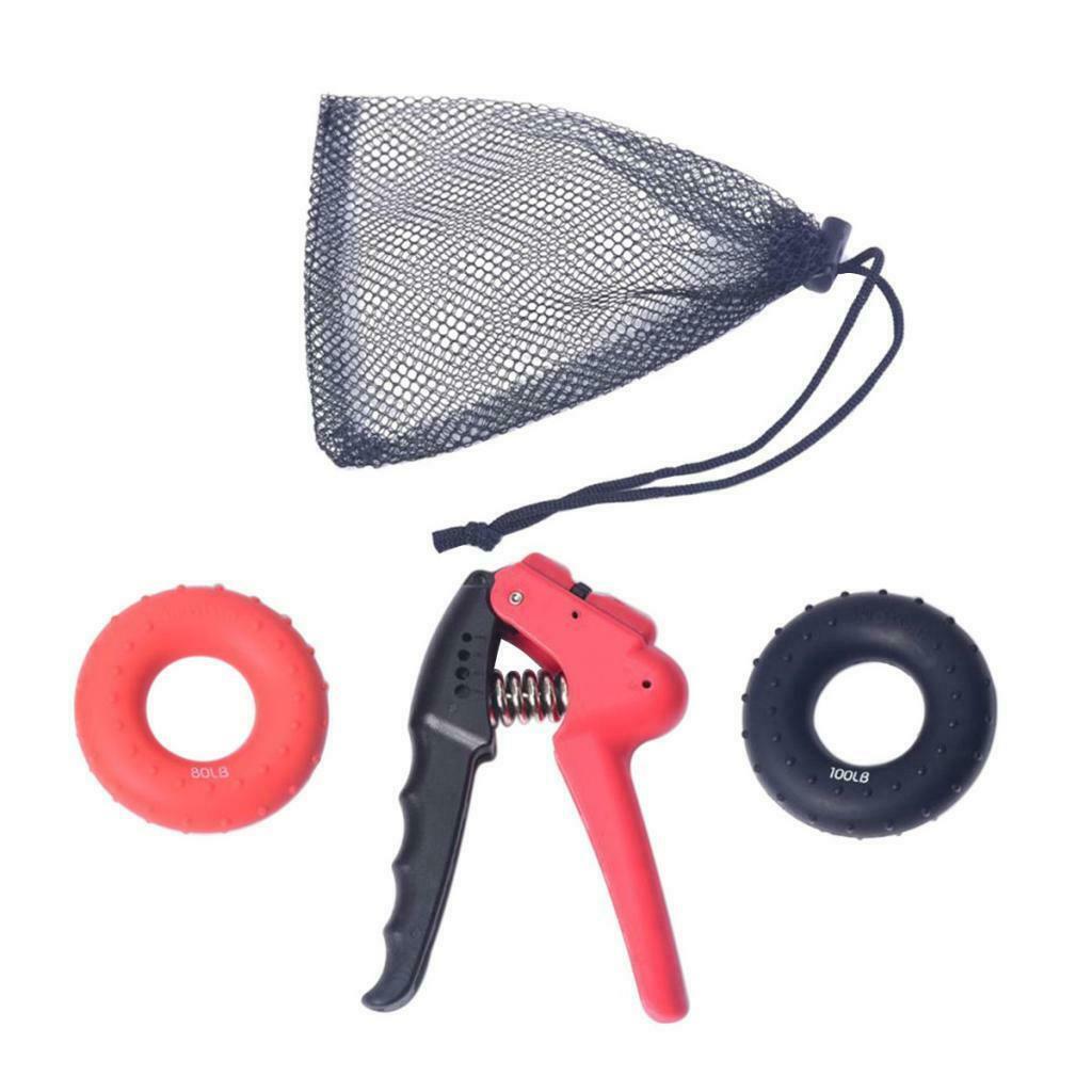 Hand Gripper Exerciser Finger Wrist Strengthener Strength Squeeze Trainer