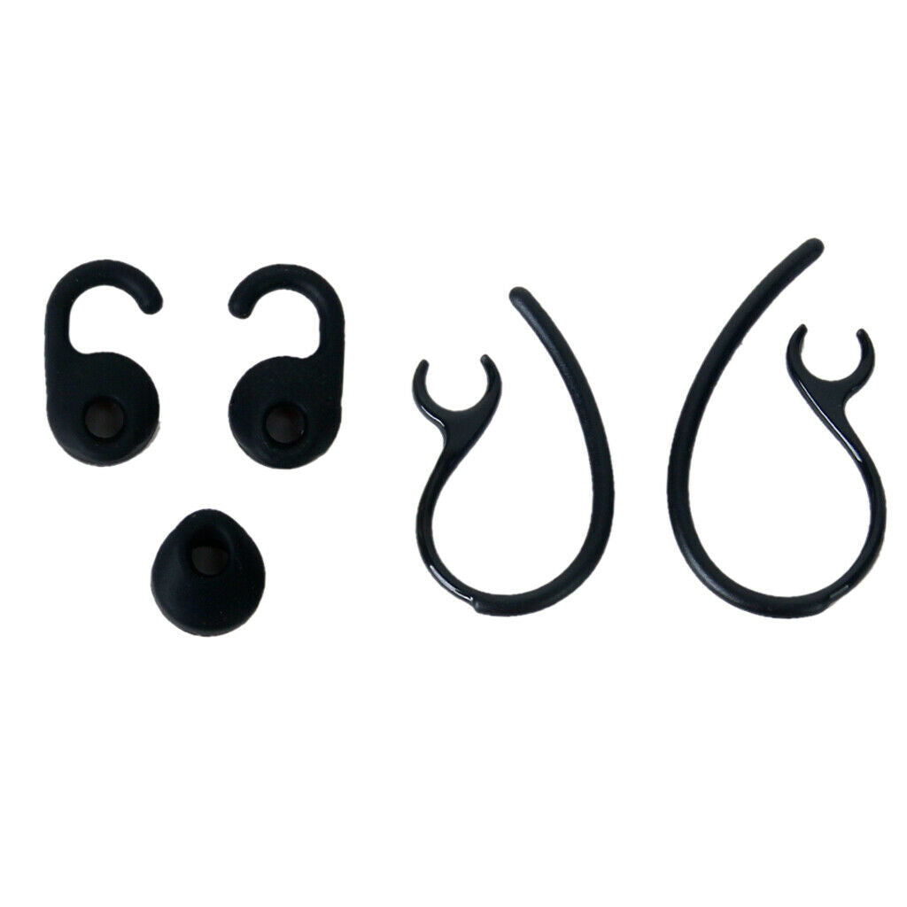 Gel Earbuds Covers Anti-Slip Ear Tips Ear Hook Loop Silicone for