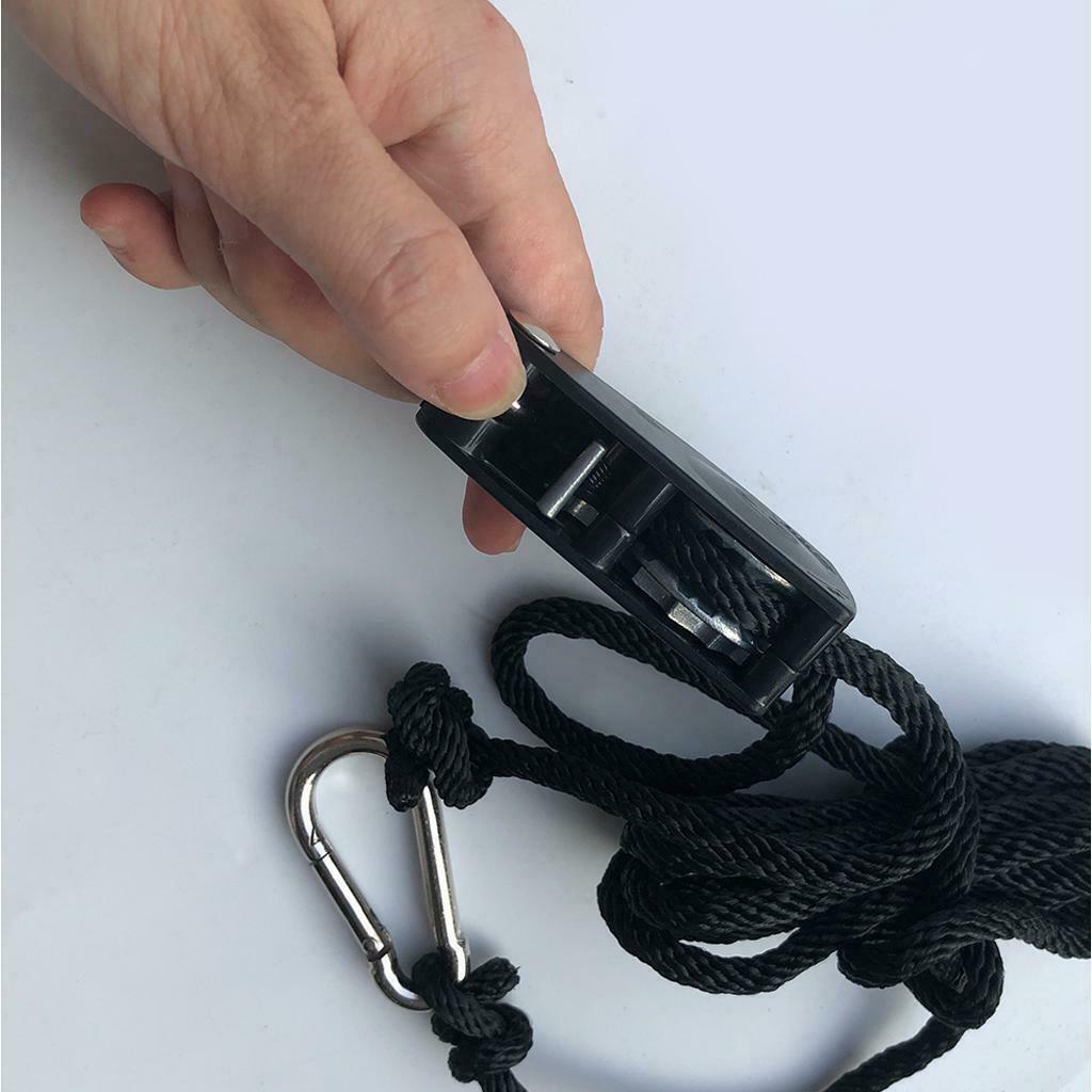 Heavy Duty 68KG Nylon Ratchet Bow and Stern Tie Down Strap Rope Hanger Hook