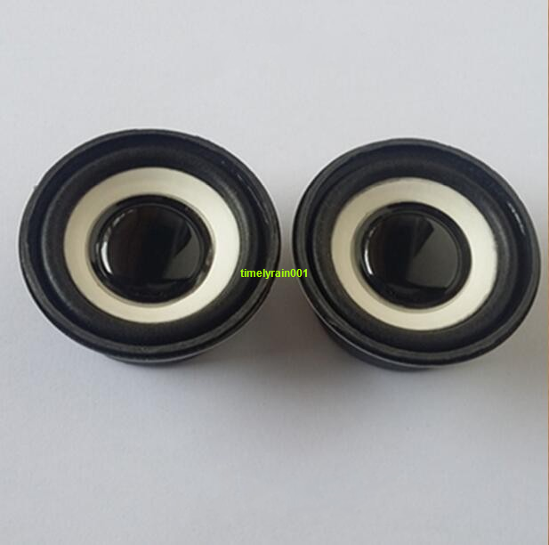 2pcs Round 57mm 8ohm 8Ω 3W speaker Loudspeaker Foam edge White pots Stereo Horns