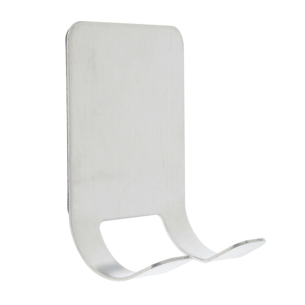 Stainless steel adhesive hooks without drilling, self-adhesive hooks, wall