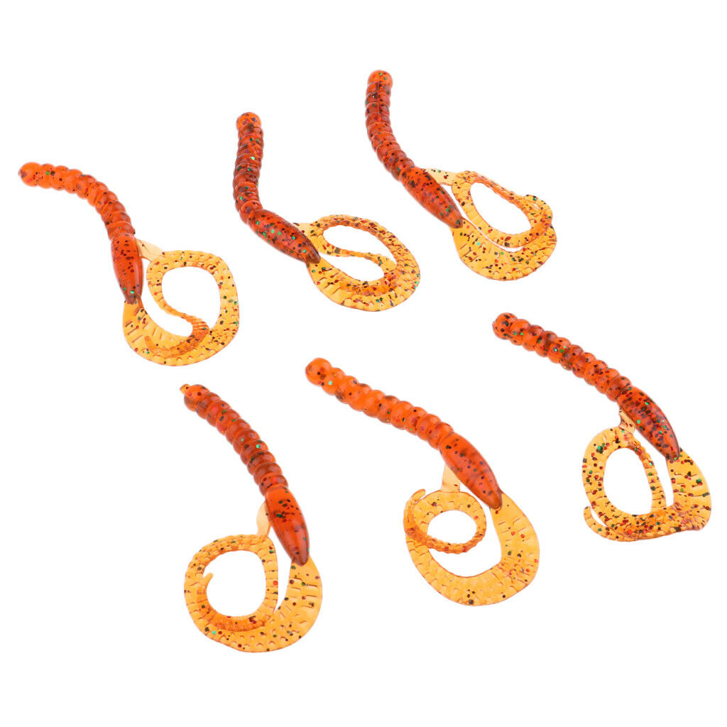 18pcs Earthworm Bait Lure for Sea Fishing