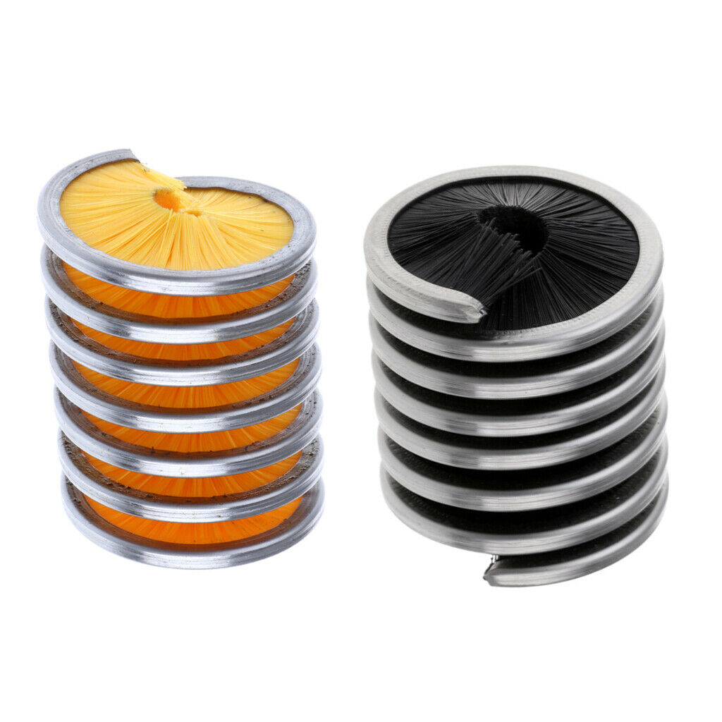 2pcs Great Outdoor Climbing Rope Cleaning Brush Washer Tool for 8-13mm Dia. Rope