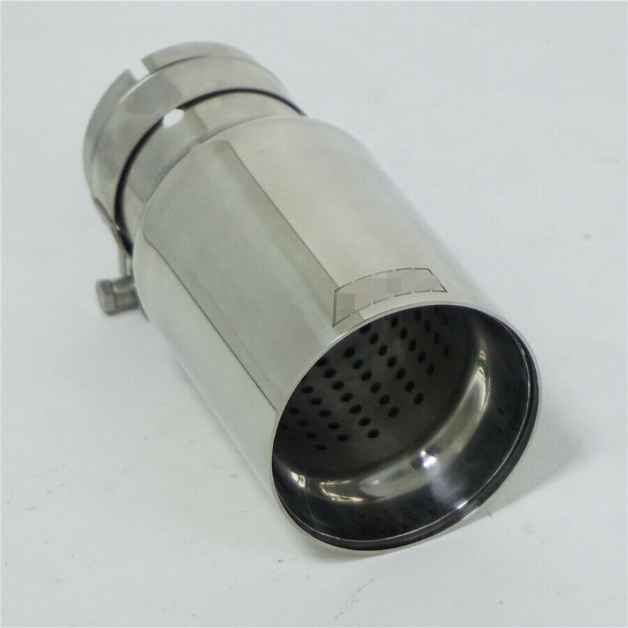 2.5 Inch Inlet Chrome Exhaust Tip Pipe For BMW 2 3 4 5 6 Series F22 F23 F30 F31