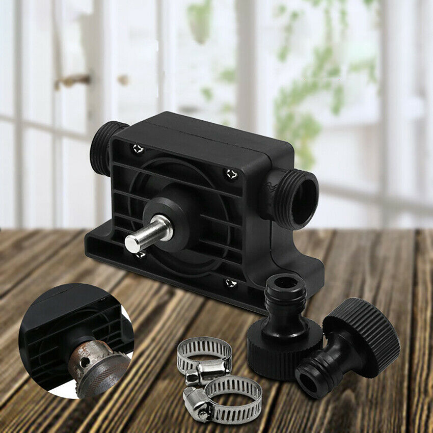 Hand Electric Drill Drive Self-Priming Pump Oil Fluid Water Small Transfer Pump