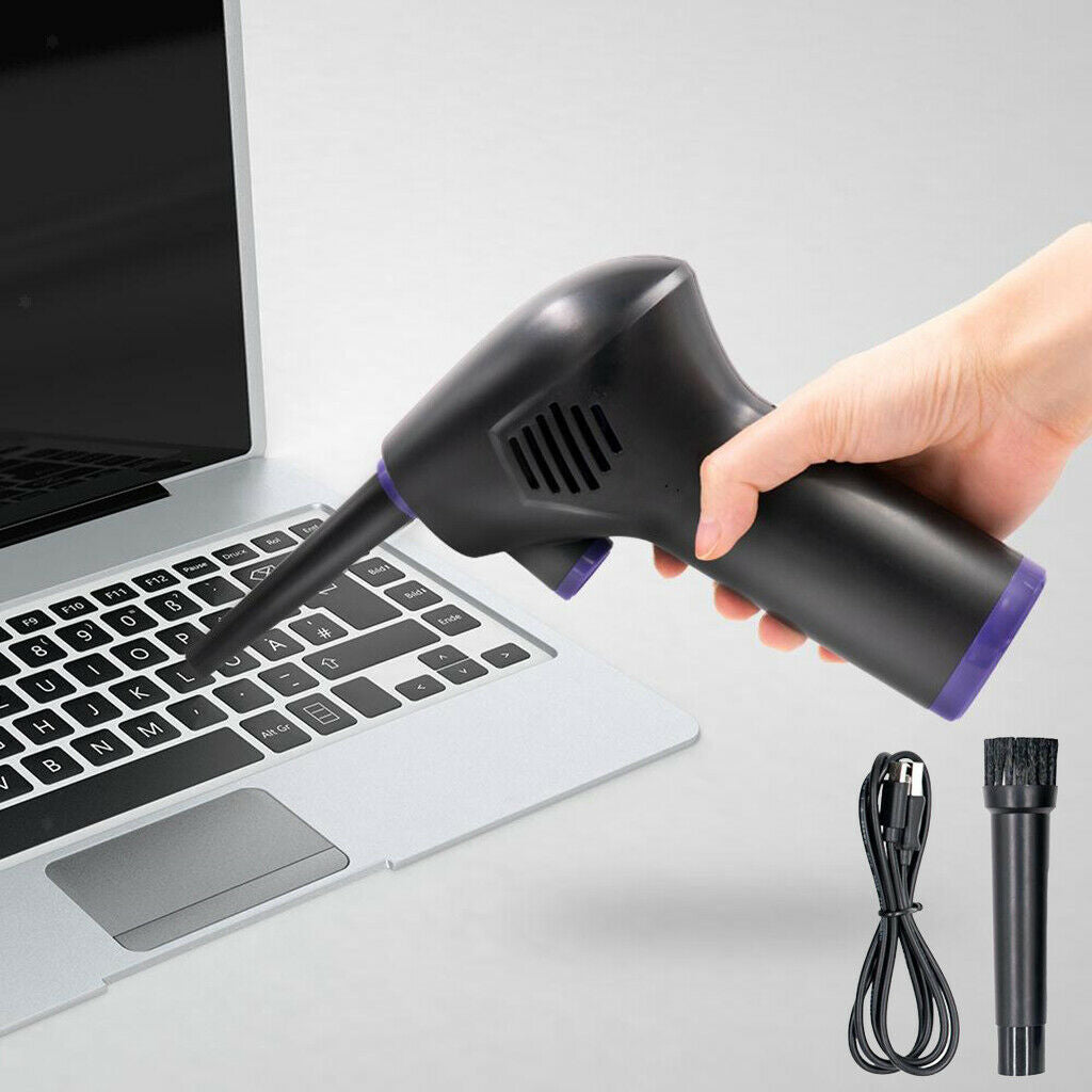 Cordless Air Duster for Computer Camera Keyboard Energy-Efficient Blower