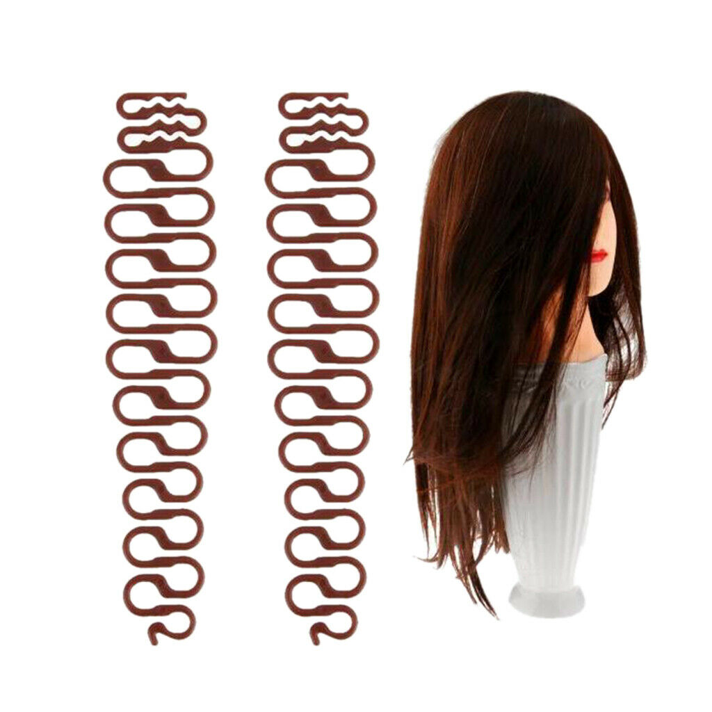 New 30% Human Hair Hairstyle Shaped Dummy To The