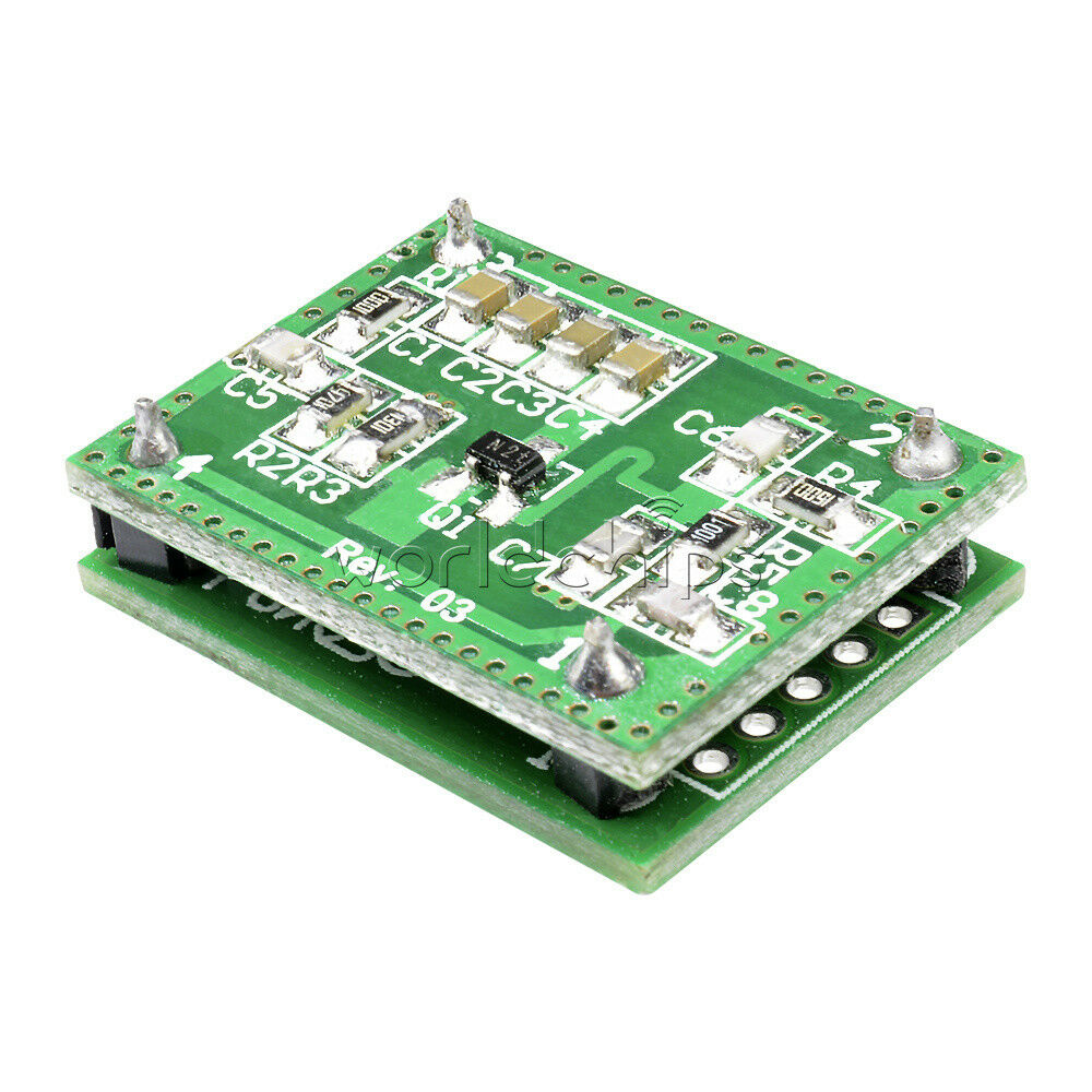 New LV002 DC 5.5-36V 8-15m Doppler Radar Microwave Sensor Switch Module