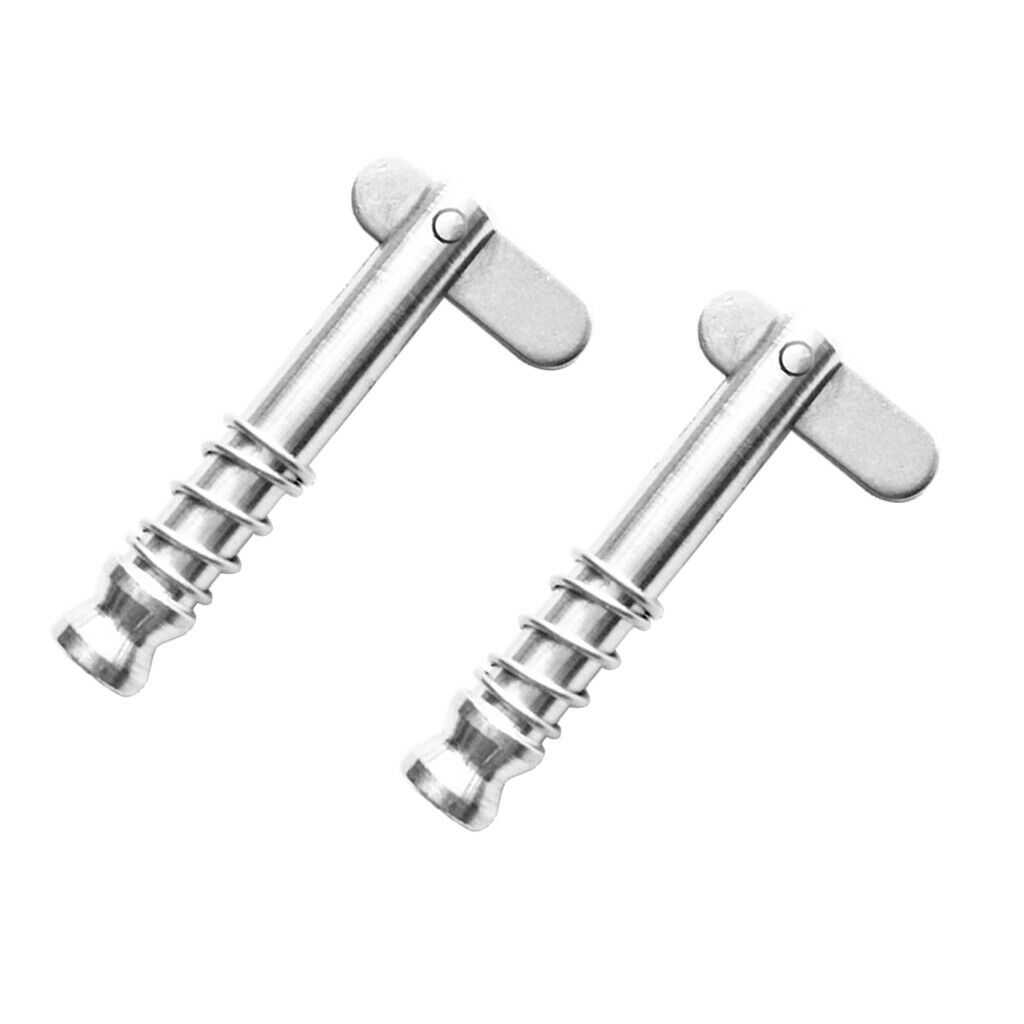 6 Pieces 316 Stainless Steel Quick Release Pins for Boat Top Deck Hinge