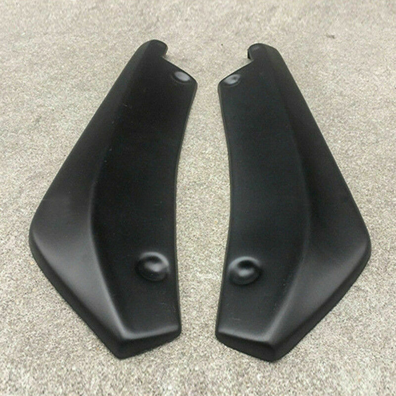 Universal Rear lip Bumper Spoiler Canards Diffuser Car Side Fin Scratch Protect
