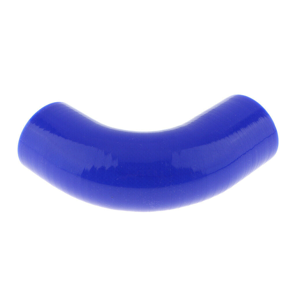 50mm 90 Degree 4 ply Silicone Elbows Turbo Hose Racing Coupler Pipe Blue