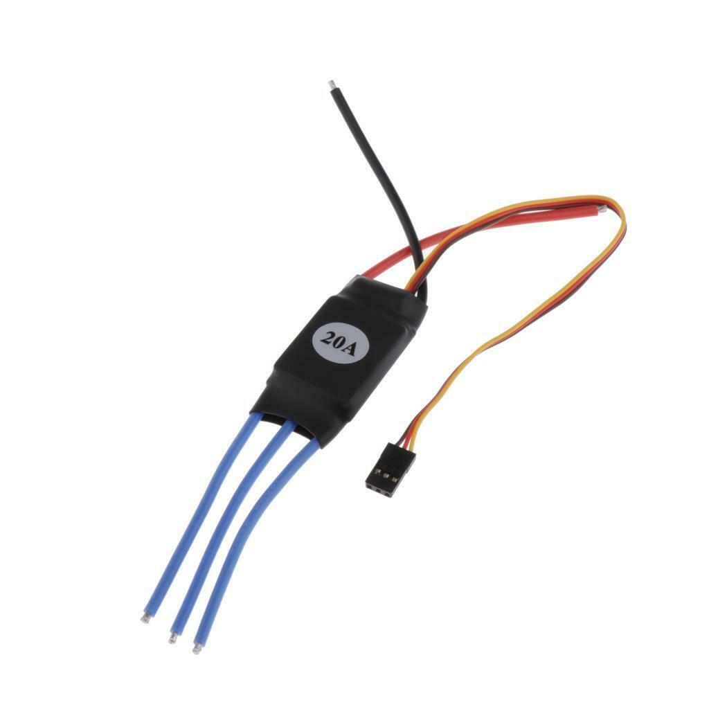 20A Brushless Motor Speed Controller ESC Can Receiver And Servos With