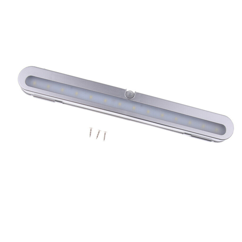 14 LED Wireless PIR Motion Sensor Night Light Cabinet Wardrobe Closet Lamp