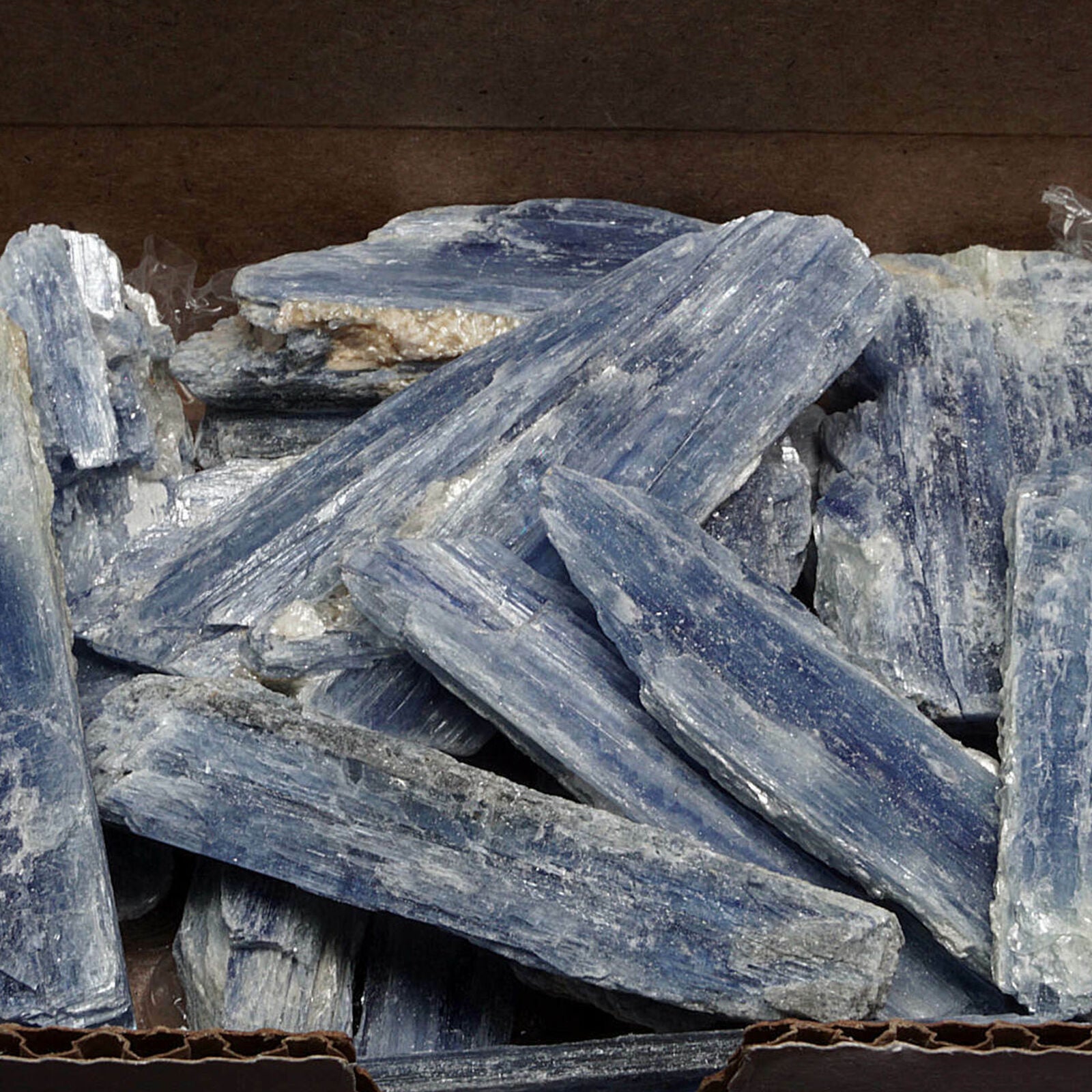 1/2Lb Lots Natural Kyanite Blue Blade Crystals Stone Quartz Rock Crystal