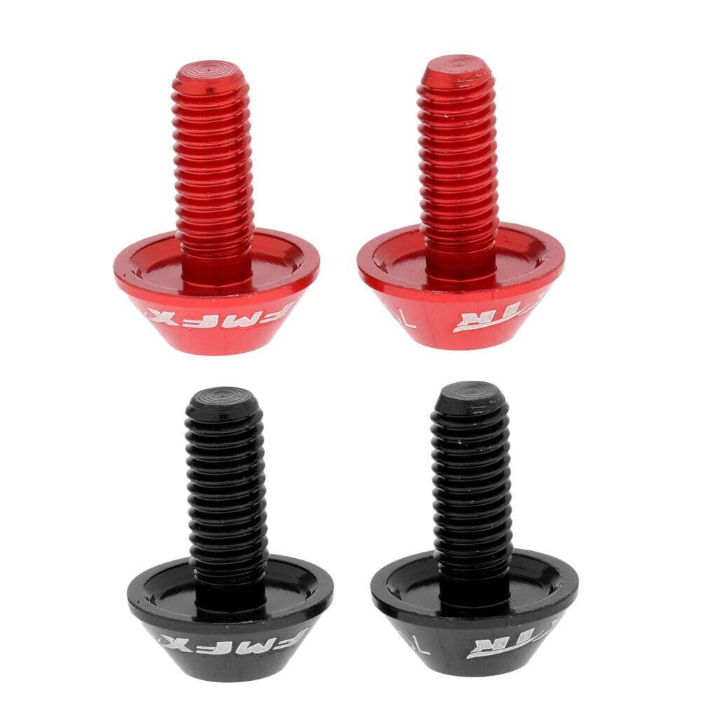 4 X Water Bottle Cage  5 X 12 Mm Screws for Mountain Bikes 2 Colors