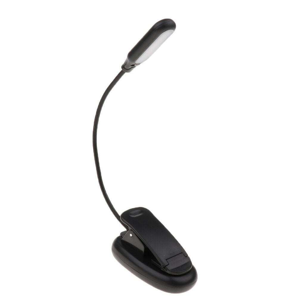 Dimmable Flexible USB Rechargeable Fashion 5LED Light Clip-on Bed Table Desk