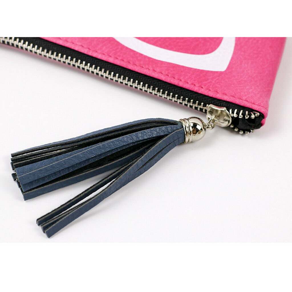 2x PU Leather Sunglasses Pouch Fringe Eyeglass Holder Storage Bag Dustproof