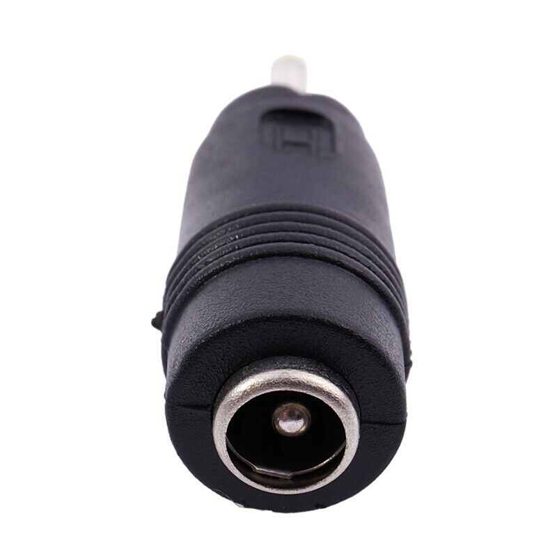 2.5mm x 0.7mm Male Plug to 5.5mm x 2.1mm Female Jack DC Power Adapter X9K6K6