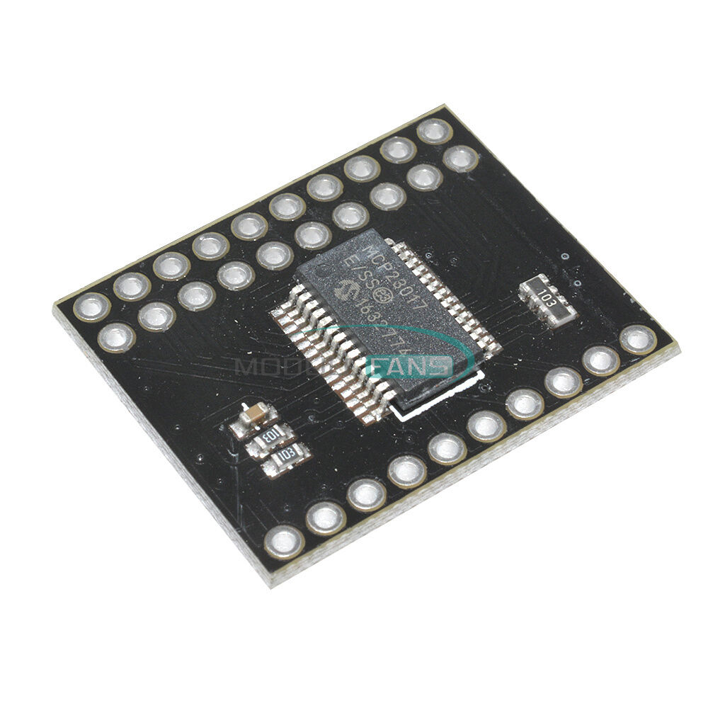 I2C IIC Serial Interface MCP23017 Bidirectional 16-Bit I/O Expander Module