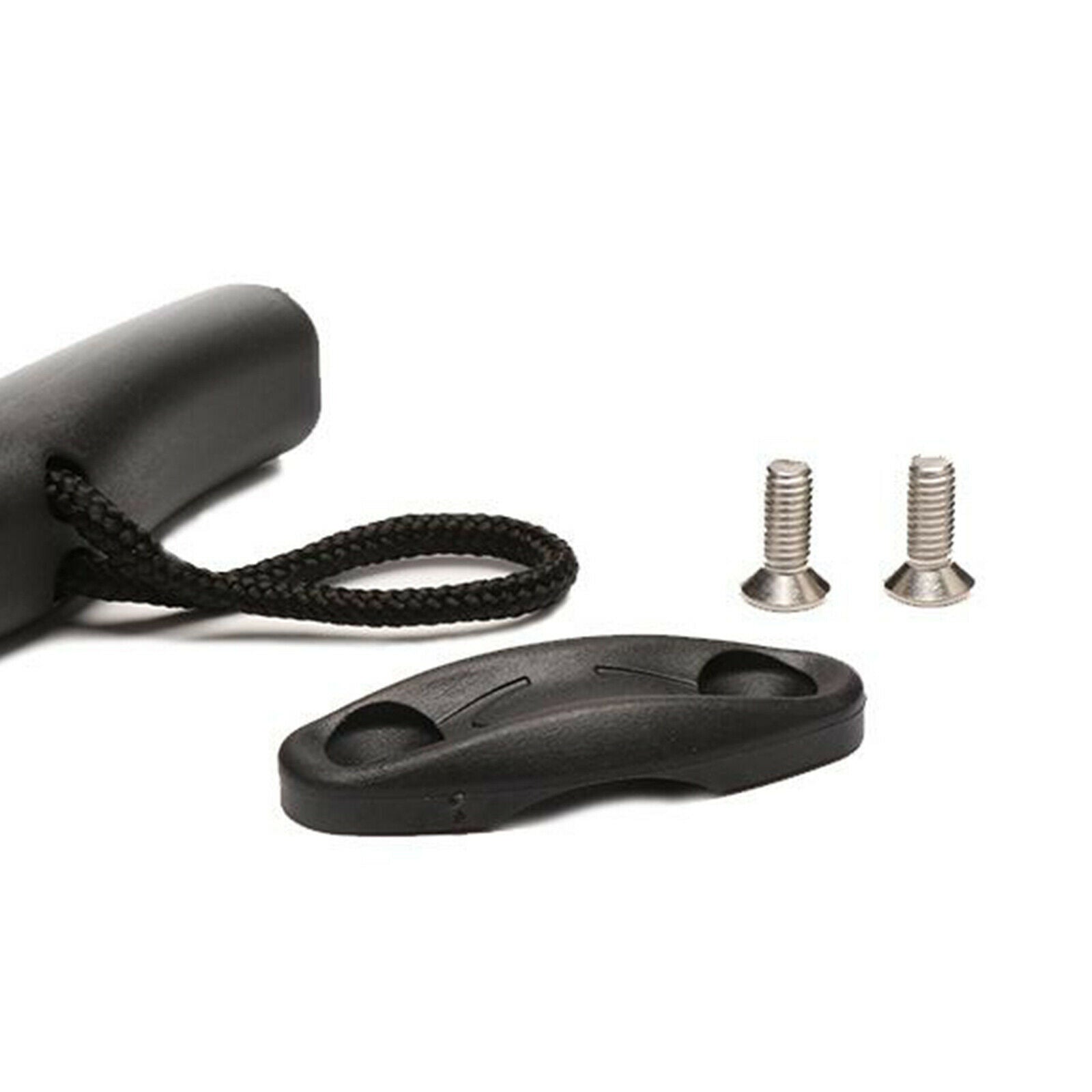 2x Nylon Kayak Pull Handle T-Handle Pad Eyes Side/Top Mounted Carry Tool