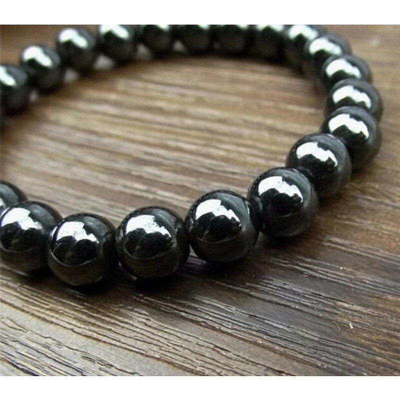 1pc Round Black Stone Bracelet Magnetic Bracel.l8