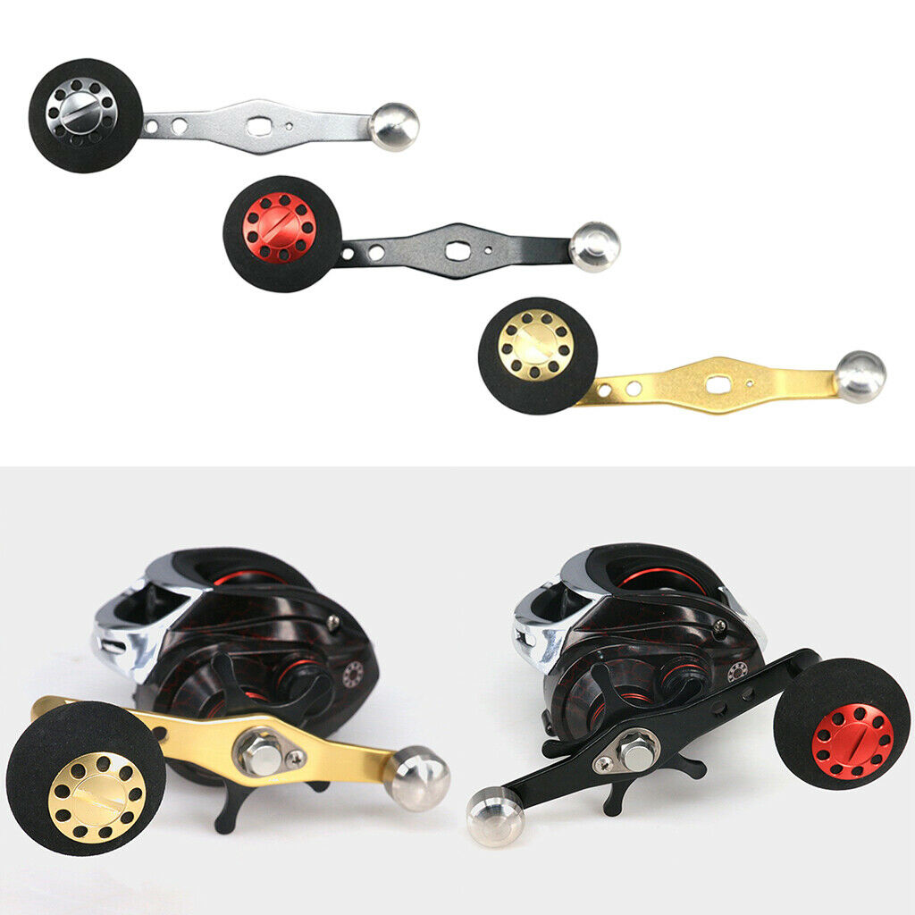 2 Pieces Single Knob Metal Fishing Reel, Replacement Accessory