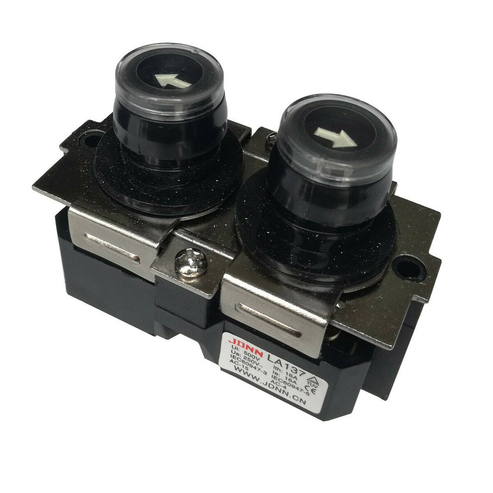 LA137-A 220V 16A Waterproof Up Down Push Button Switch for Electric Crane Hoist