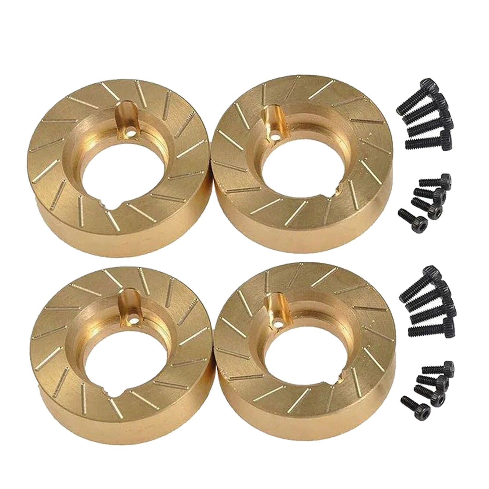 Set of 4 Front Steering Knuckle for SCX10 II 90046 1/10 RC Crawler Parts