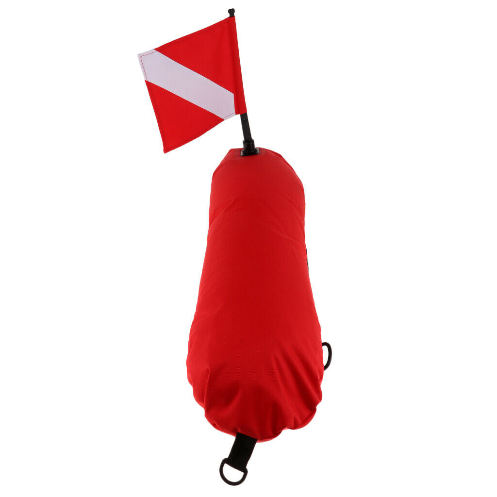 High Visibility Surface Marker Buoy, Dive Flag for Scuba Diving Spearfishing
