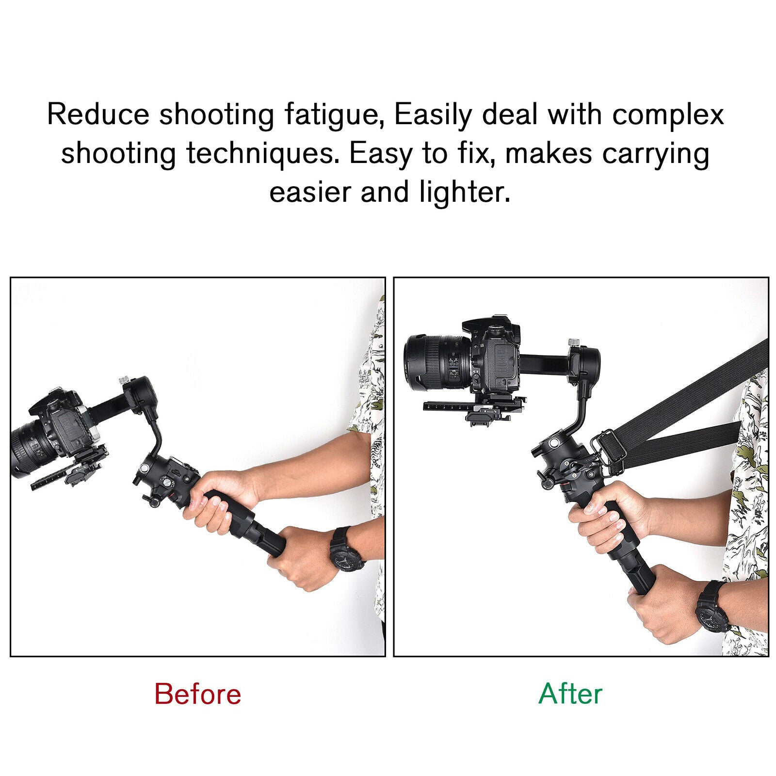 Cozy Camera Shoulder Neck Strap Sling Belt for DJI RS2/RSC 2