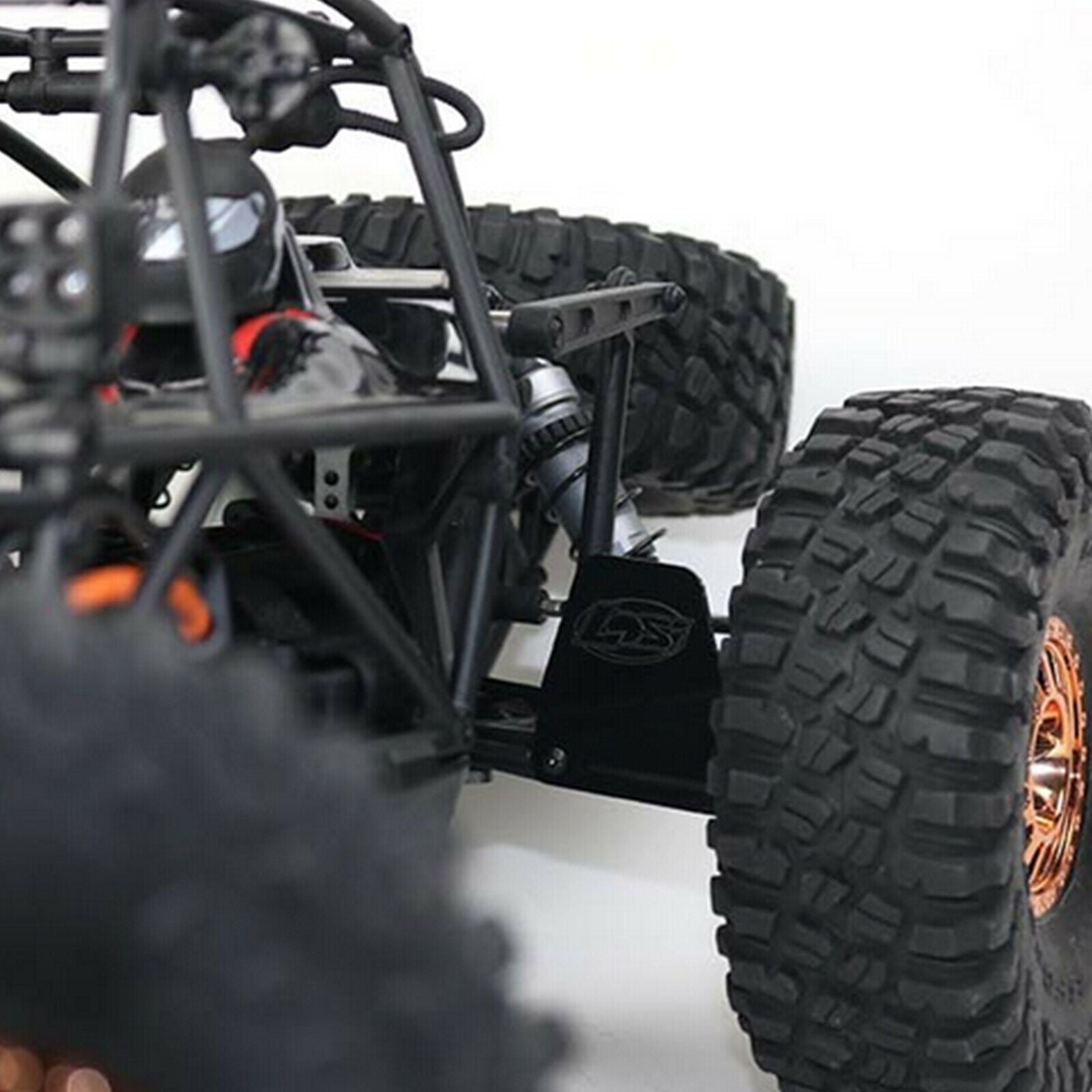 Black Durable Rear A-arm Mudguard Board Parts For LOSI U4 Lasernut 1/10 RC Car