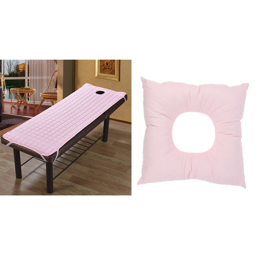 Professional Massage Bed Table Mattress Sheet Pad + Face Cradle Cushion with