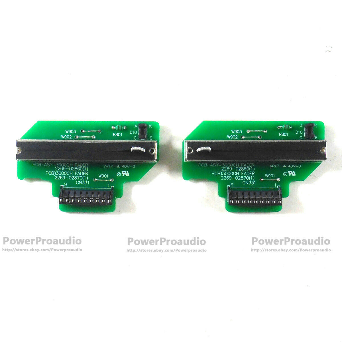 2x Upgrade Fader Assembly For Pioneer DJM 3000 226902860 DJM3000 Ch1 Ch2 Ch3 Ch4